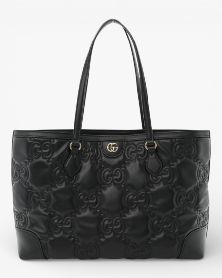 Gucci Calfskin GG Matelasse Medium Ophidia Shopping Tote