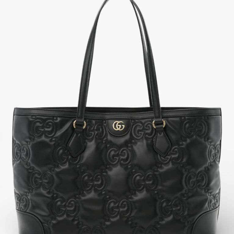 Gucci Calfskin GG Matelasse Medium Ophidia Shopping Tote