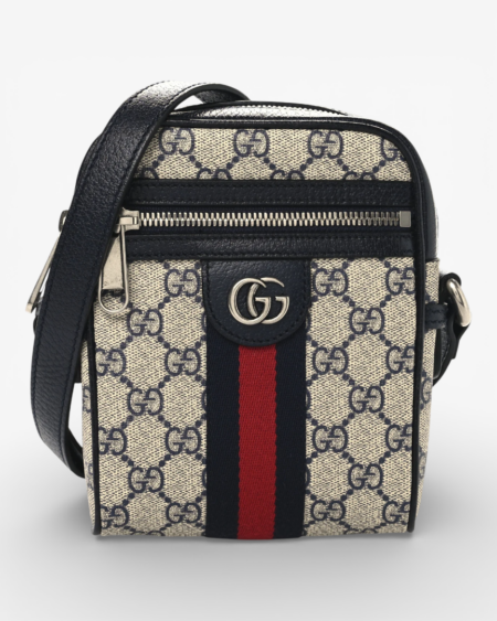 Gucci GG Supreme Monogram Mini Ophidia Messenger Bag
