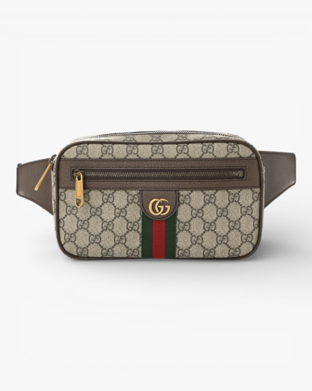 Gucci Soft GG Supreme Monogram Medium Ophidia Belt Bag