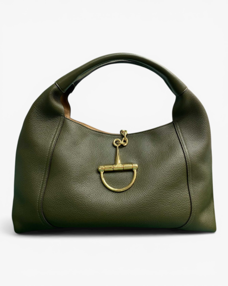 Gucci Softbit Large Leather Shoulder Bag