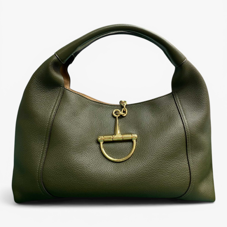 Gucci Softbit Large Leather Shoulder Bag