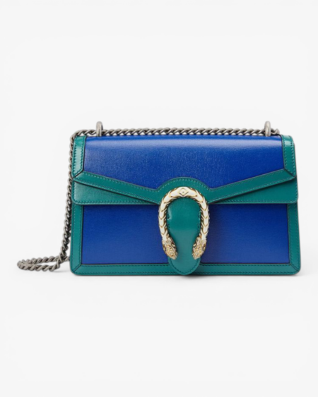 Gucci Dionysus Small Shoulder Bag Green Leather