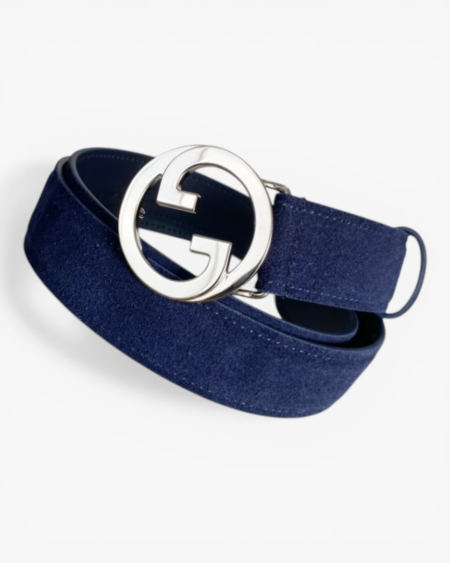 Gucci Blondie Suede Belt
