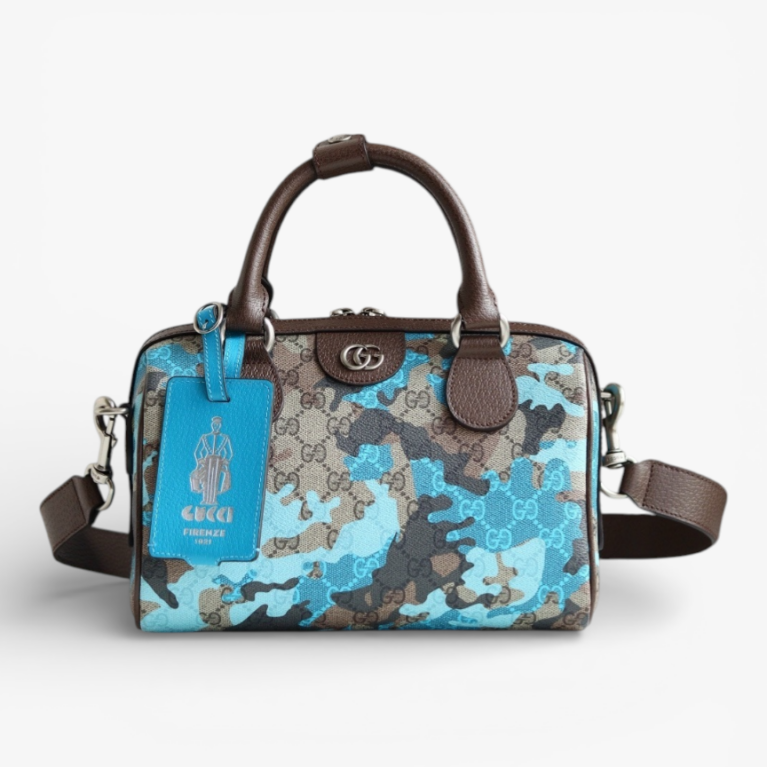 Gucci GG Emblem Small Duffle Bag