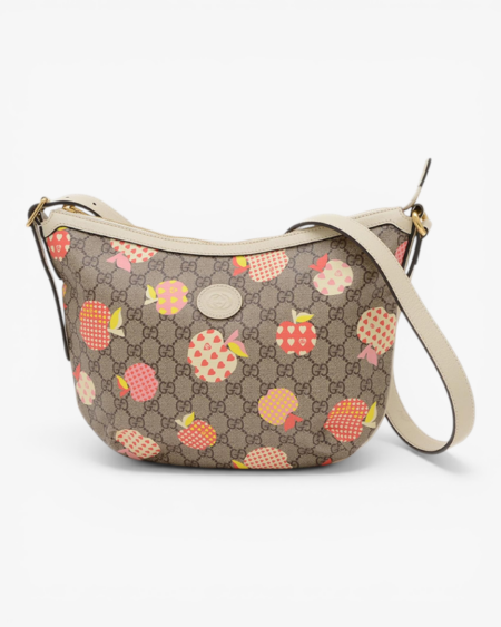 Gucci Les Pommes Ophidia Small Shoulder Bag with Apple Motif