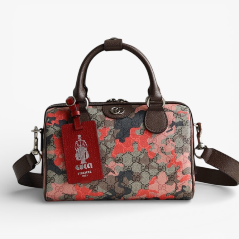 Gucci GG Emblem Small Duffle Bag