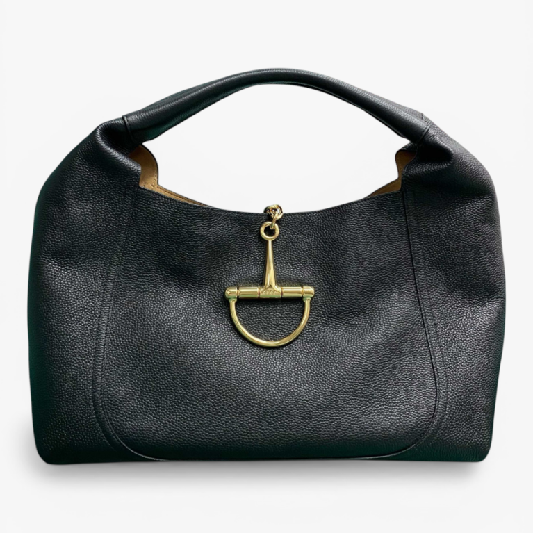 Gucci Softbit Large Leather Shoulder Bag