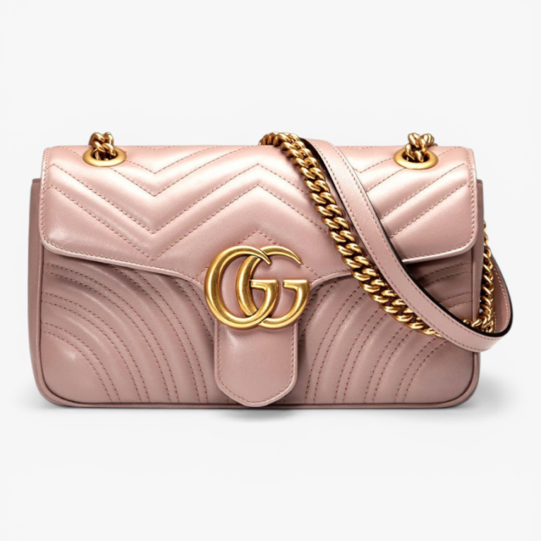Gucci GG Marmont Small Matelassé Shoulder Bag