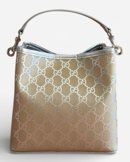 Gucci GG Emblem Small Bucket Bag