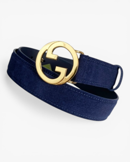Gucci Blondie Suede Belt