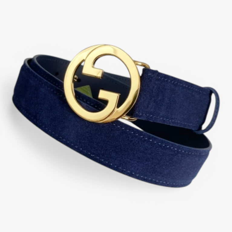 Gucci Blondie Suede Belt