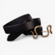 Gucci Leather Belt with Snake Buckle 40mm