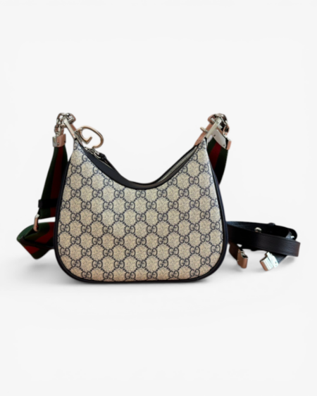 GG Supreme Canvas Attache Shoulder Bag