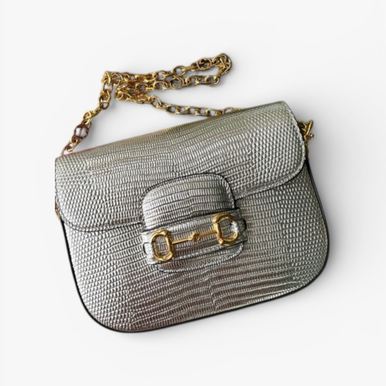 Gucci Horsebit 1955 Lizard Mini Bag