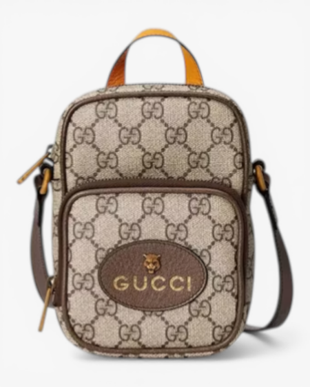 GG Supreme Canvas Mini Crossbody Backpack Bag