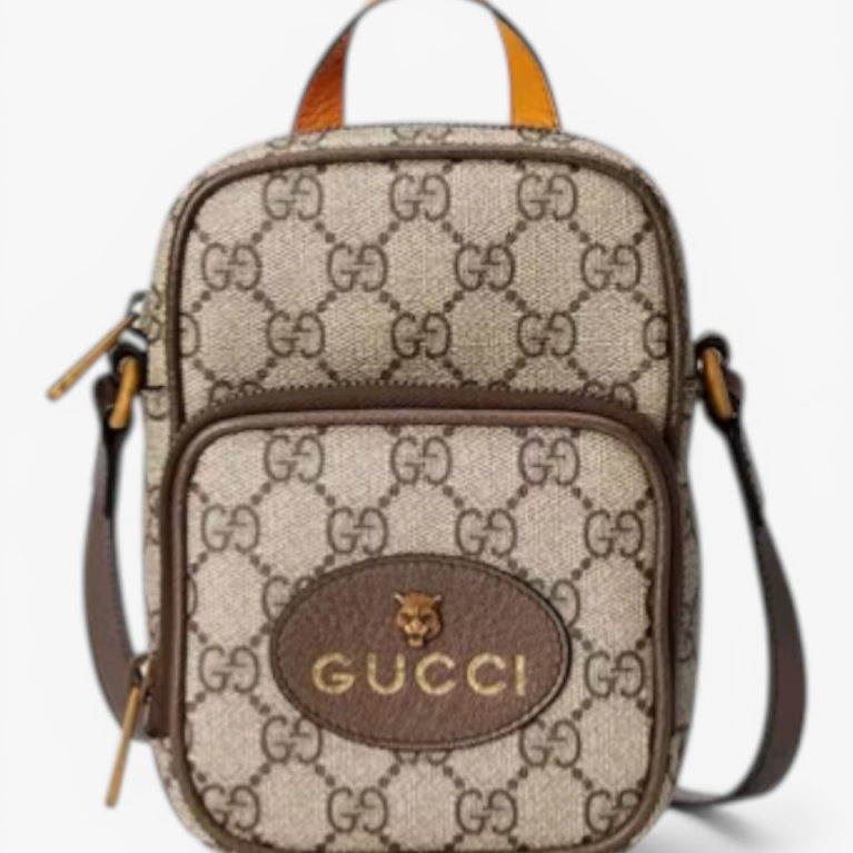 GG Supreme Canvas Mini Crossbody Backpack Bag