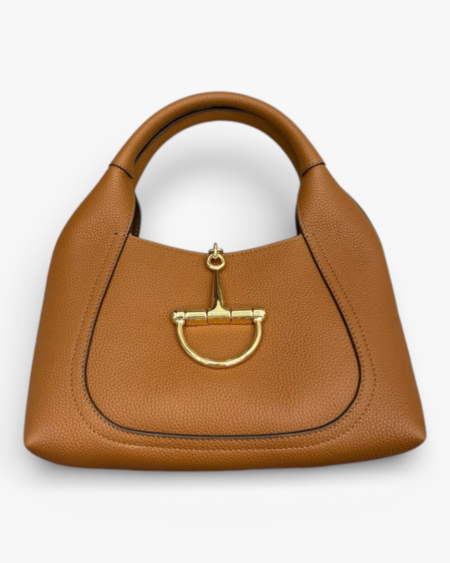 Gucci Softbit Medium Top Handle Bag chestnut