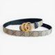 Gucci GG Marmont Reversible Belt 35mm with Double G Buckle