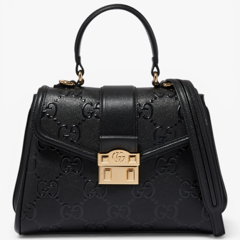 Gucci GG Monogram Small Top Handle Bag