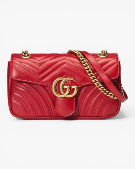 Gucci GG Marmont Small Matelassé Shoulder Bag