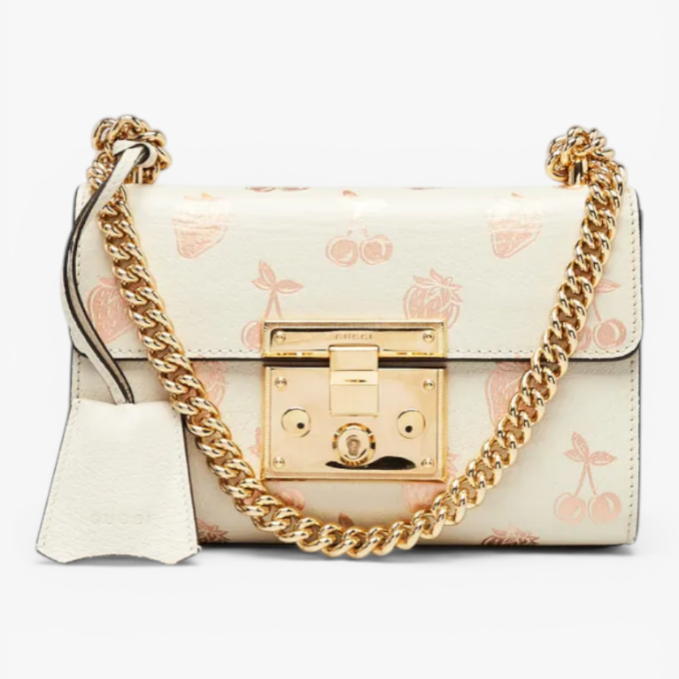 Gucci Padlock Small Berry Shoulder Bag 409487