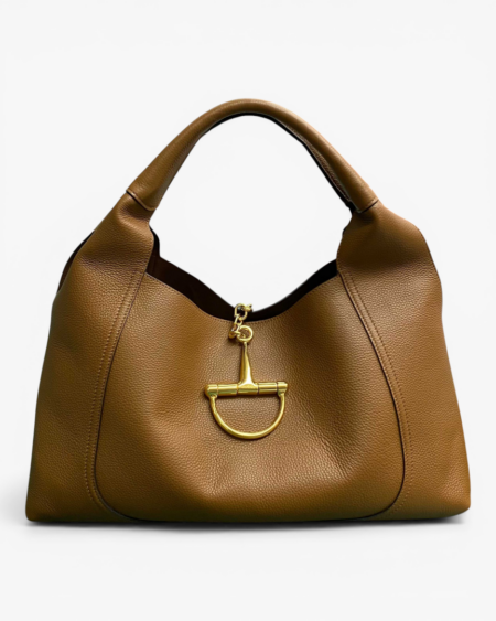 Gucci Softbit Large Leather Shoulder Bag