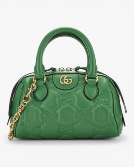 GG Matelassé Leather Top Handle Bag