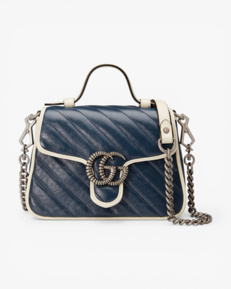 Gucci GG Marmont Mini Top Handle Bag
