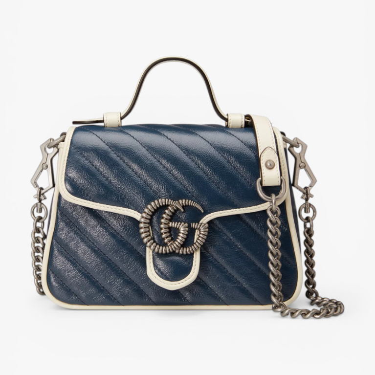 Gucci GG Marmont Mini Top Handle Bag