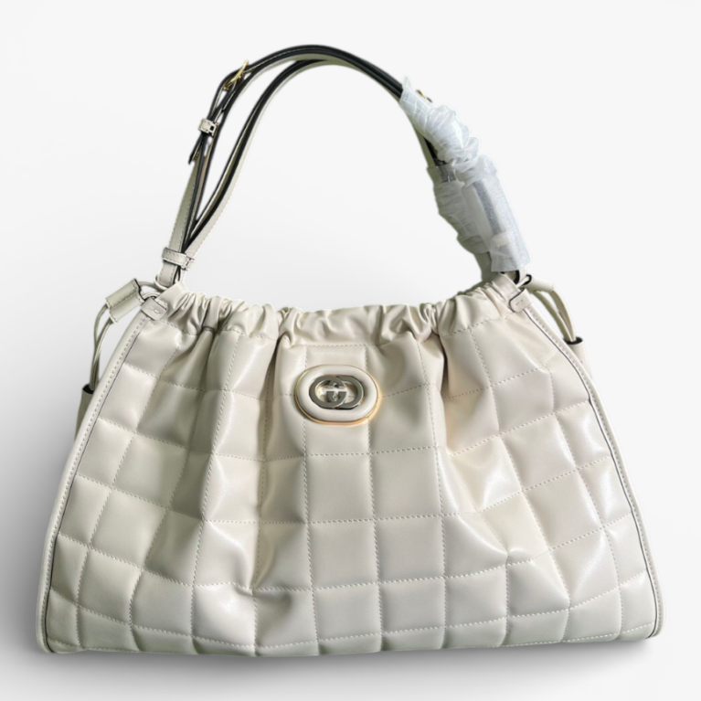 Gucci Deco Medium Quilted Tote Bag