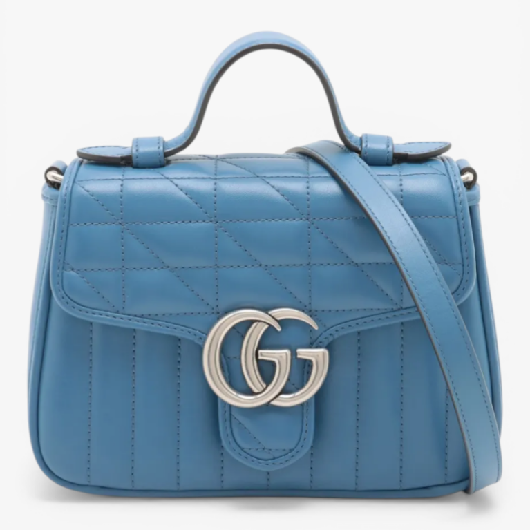 Gucci GG Marmont Mini Top Handle Bag
