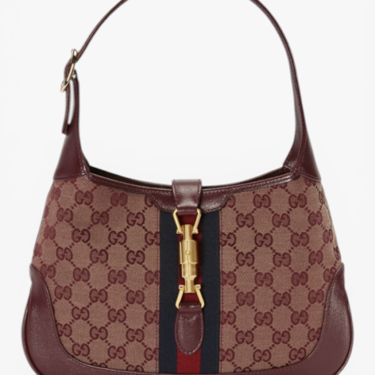 Gucci Jackie 1961 Small Shoulder Bag GG Canvas