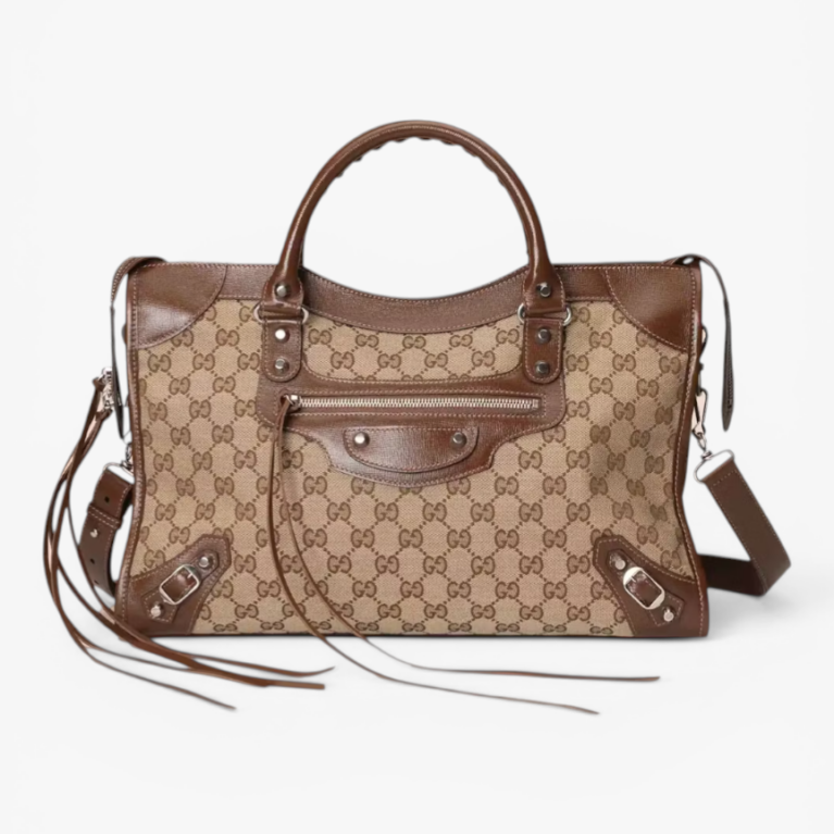 Gucci The Hacker Project Medium Neo Classic Bag GG Canvas