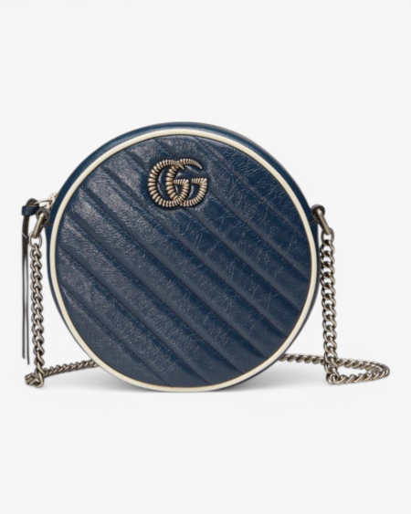 Gucci GG Marmont Mini Round Shoulder Bag