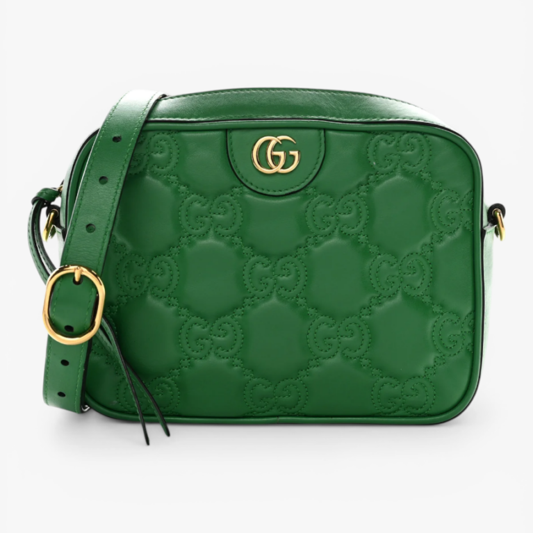 Gucci GG Matelassé Leather Shoulder