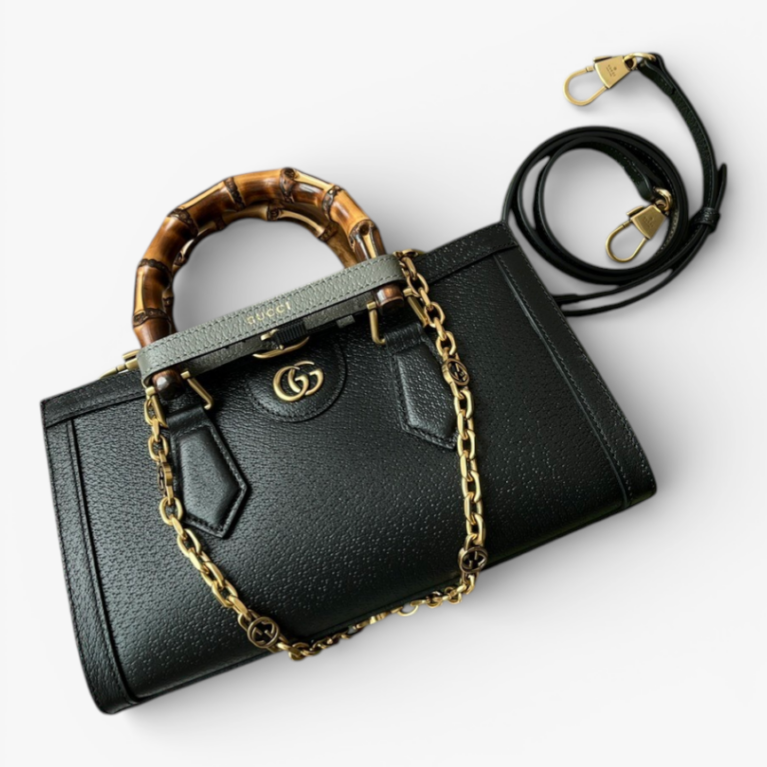 Gucci Diana Small Shoulder Bag Black