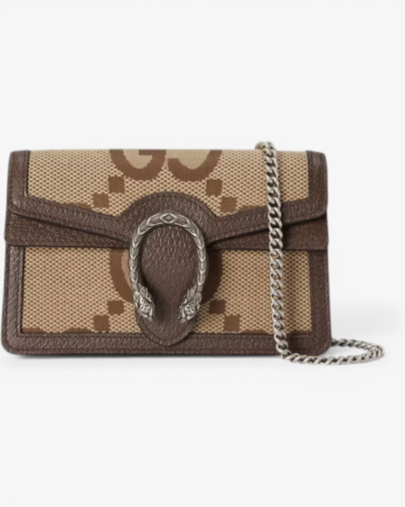 GG Supreme Canvas Dionysus Chain Wallet