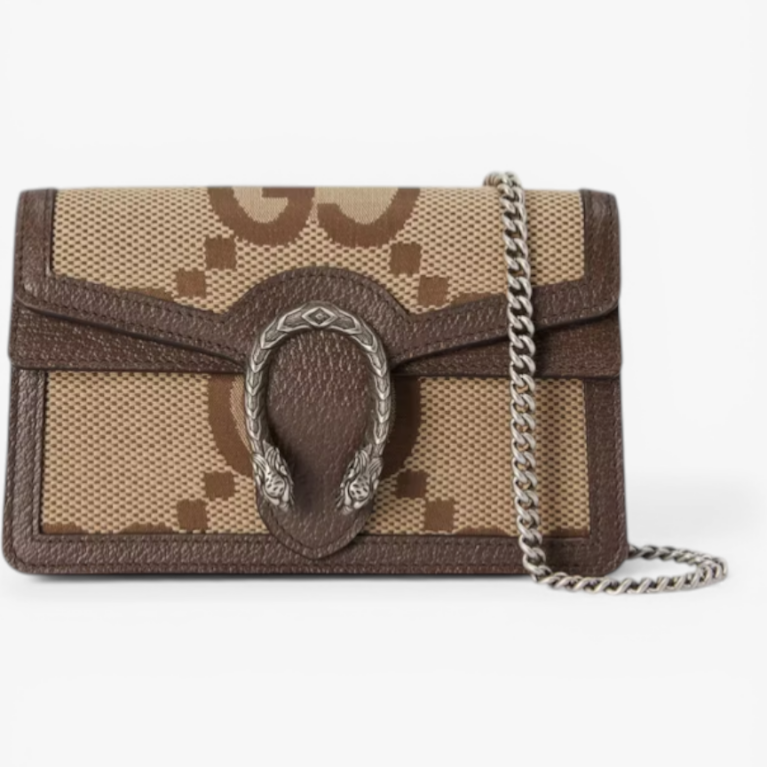 GG Supreme Canvas Dionysus Chain Wallet