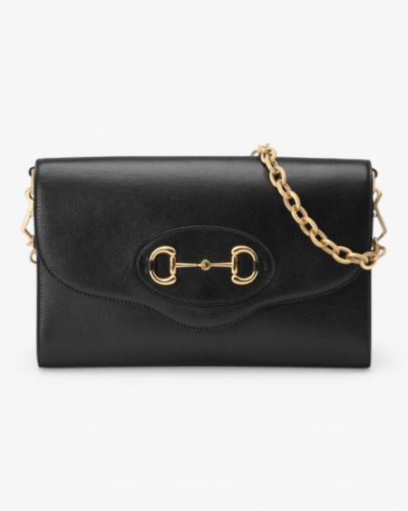 Gucci Horsebit 1955 Small Bag Black Leather