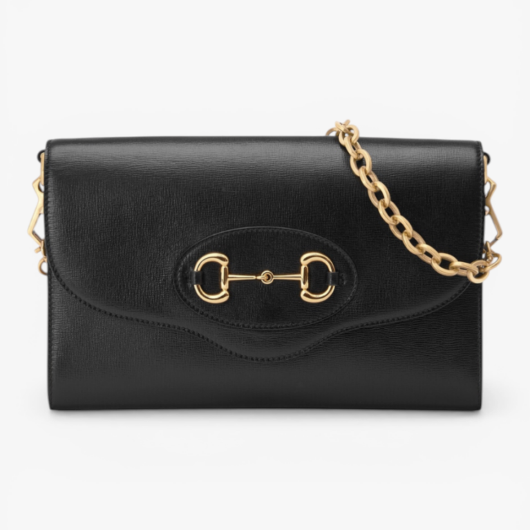 Gucci Horsebit 1955 Small Bag Black Leather