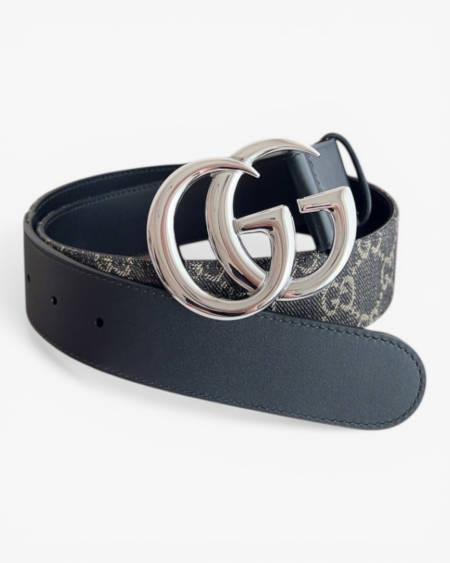 Gucci GG Marmont Monogram Belt 40mm with Double G Buckle