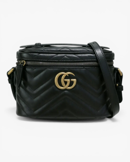 Gucci GG Marmont Mini Bag Black Matelassé