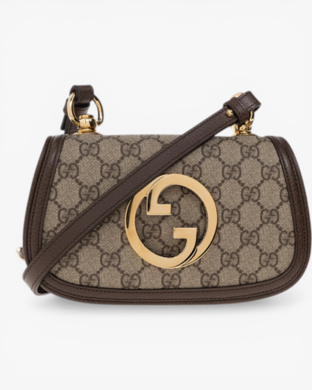 GG Supreme Canvas Blondie Small Crossbody Bag
