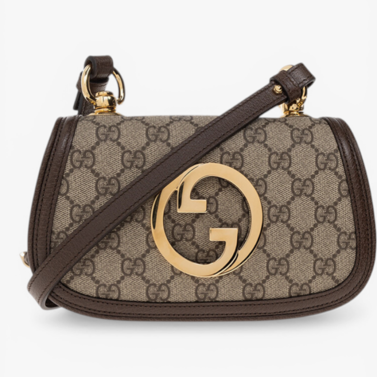 GG Supreme Canvas Blondie Small Crossbody Bag