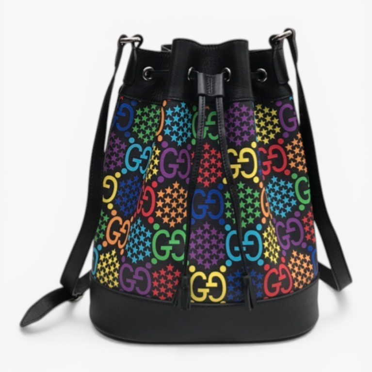 Gucci GG Psychedelic Bucket Bag