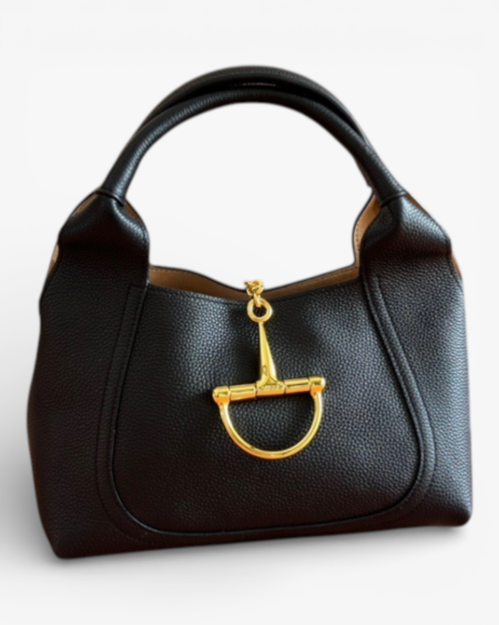 Gucci Softbit Medium Top Handle Bag Black