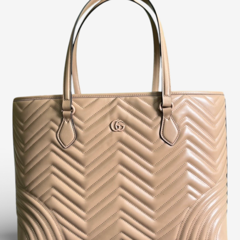 Gucci GG Marmont Large Quilted Tote Bag