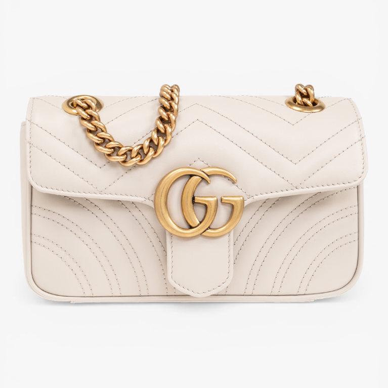 Gucci GG Marmont Small Matelassé Shoulder Bag