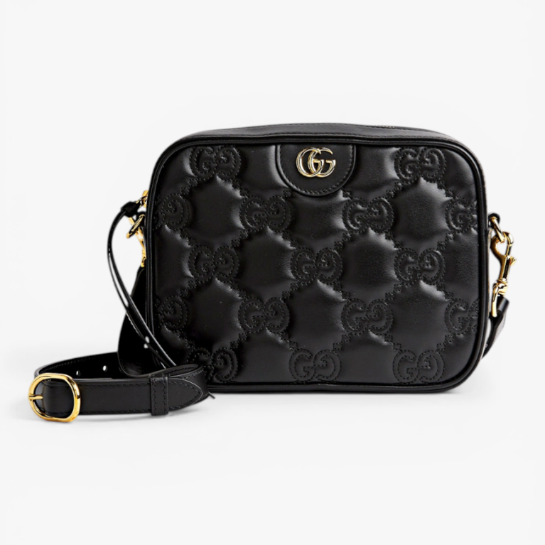 Gucci GG Matelassé Leather Shoulder